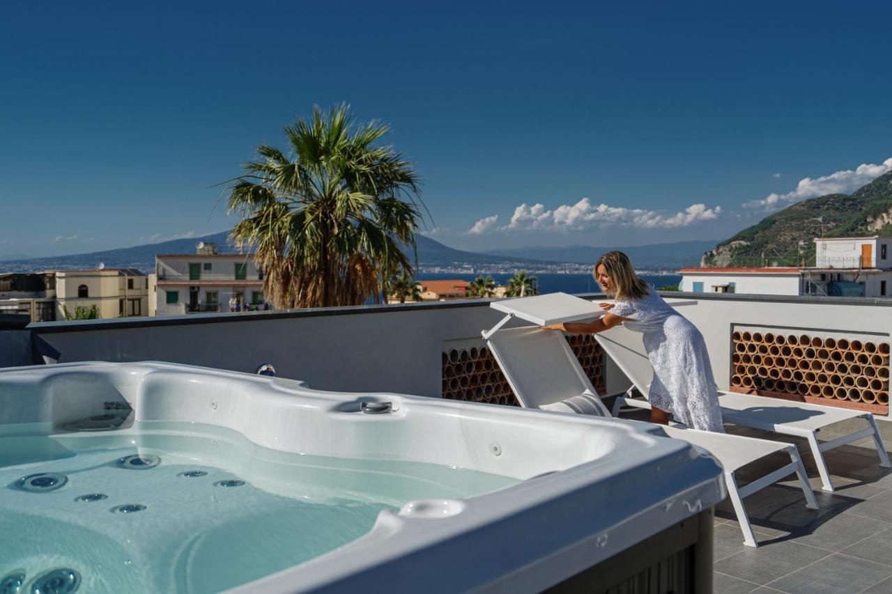 Don Giulio Luxury Home Jacuzzi Vico Equense Exterior photo